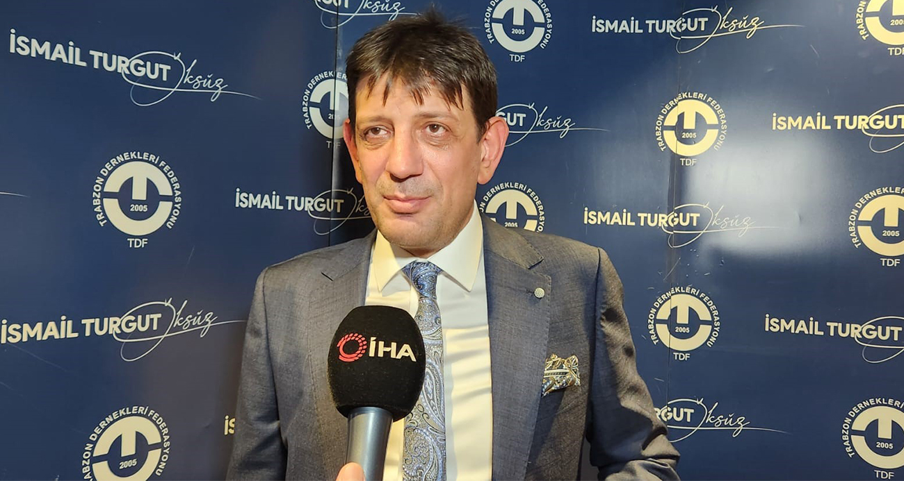 Trabzon Dernekler Federasyonu başkan adayı İsmail Turgut Öksüz: 