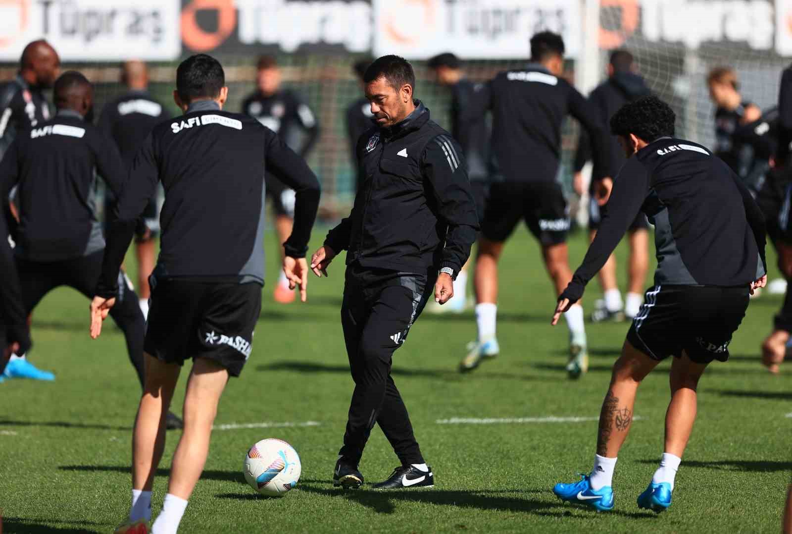 Beşiktaş, Konyaspor maçı hazırlıklarını sürdürdü