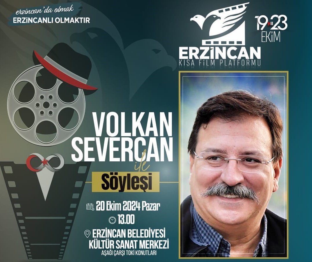 Erzincan Kısa Film Platformu Söyleşilerinde yönetmen ve oyuncular Erzincan’a geliyor