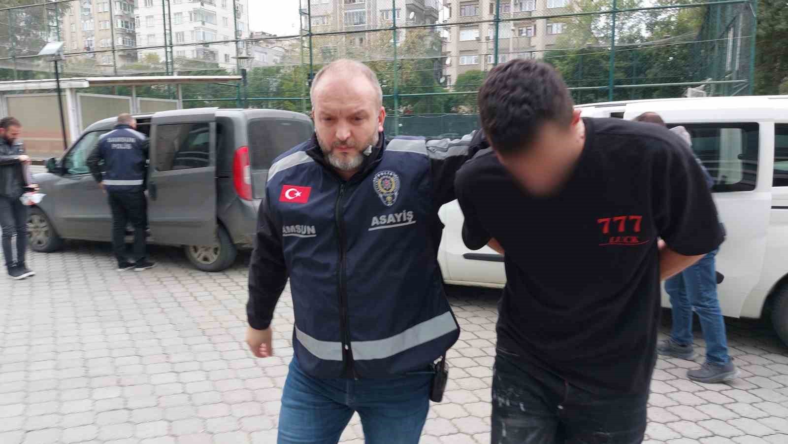 Samsun’da bar önünde bir kişiyi vuran şahıs tutuklandı