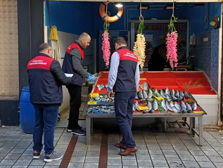 Kırklareli’nde balıkçılar denetlendi