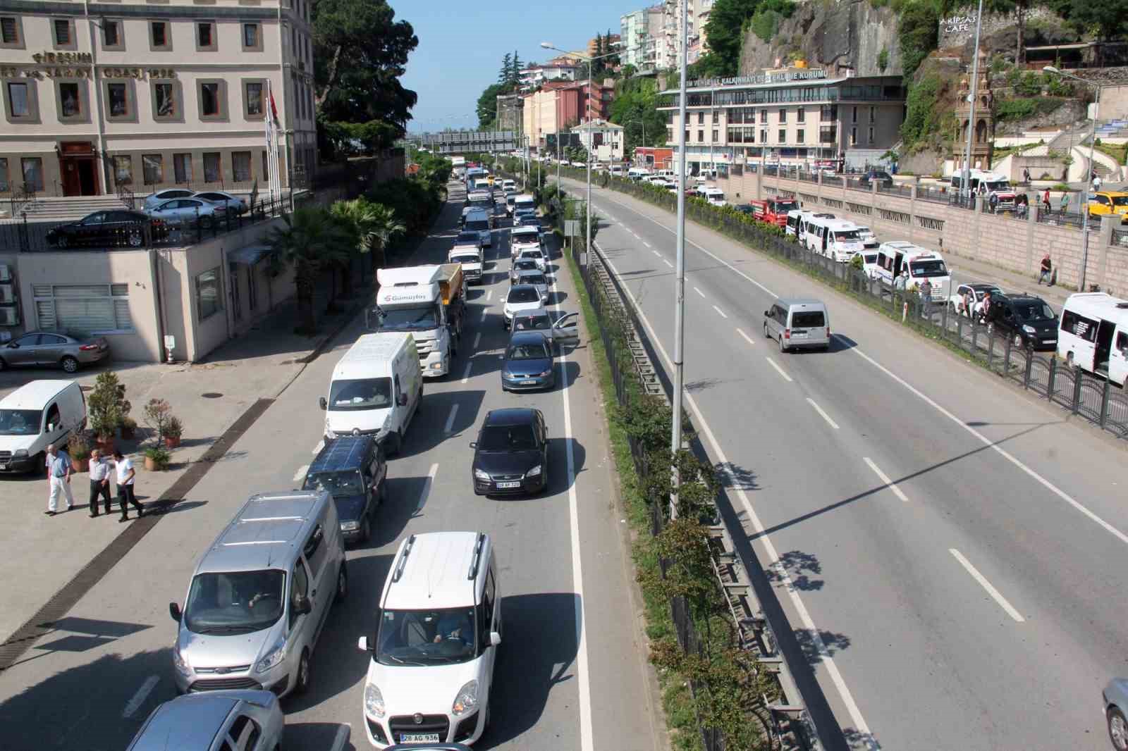 Giresun’da motorlu kara taşıtları sayısında artış