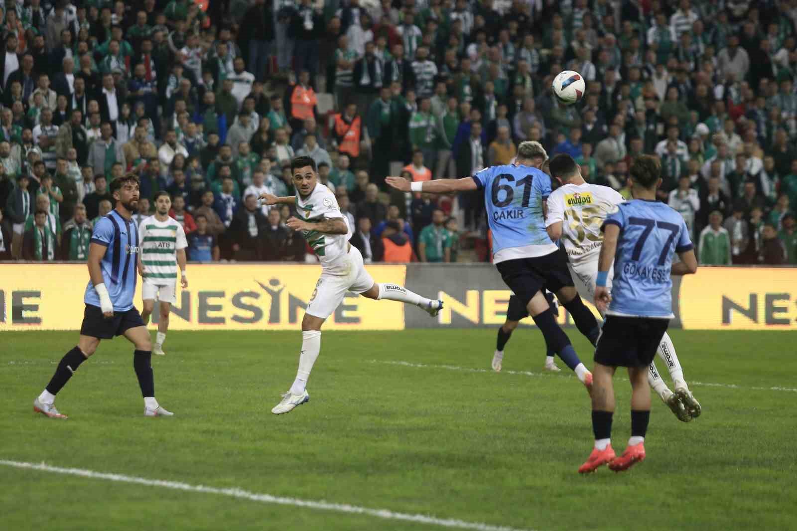 TFF 3. Lig: Bursaspor: 3 - Kütahyaspor: 0