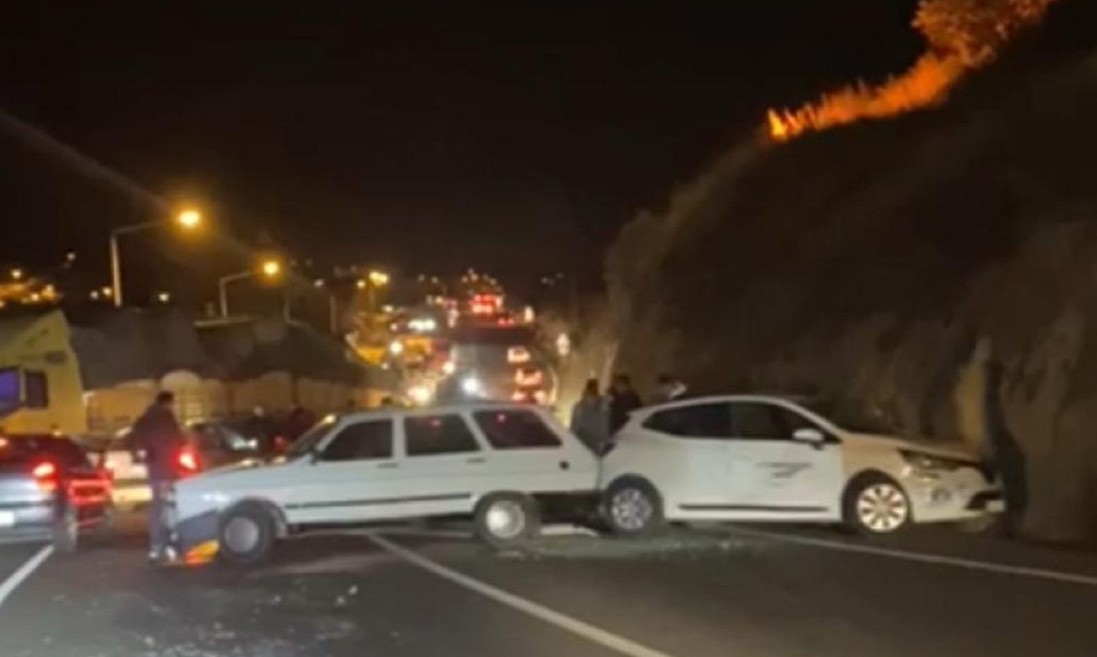 Nevşehir’de zincirleme trafik kazası: 1 yaralı