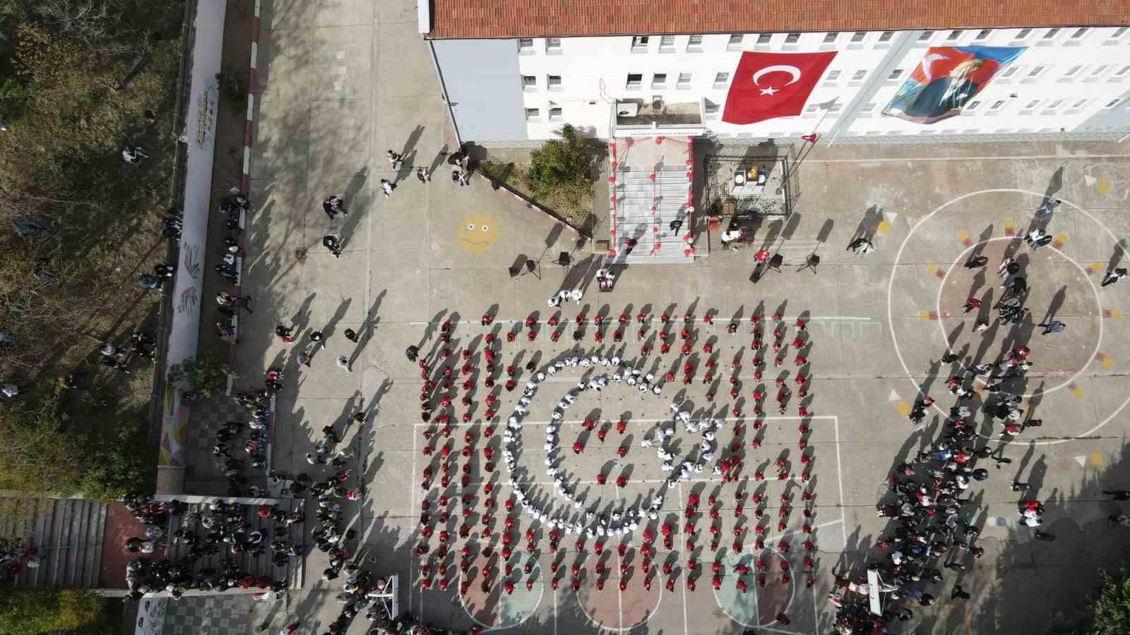 Bandırma’da öğrenciler 