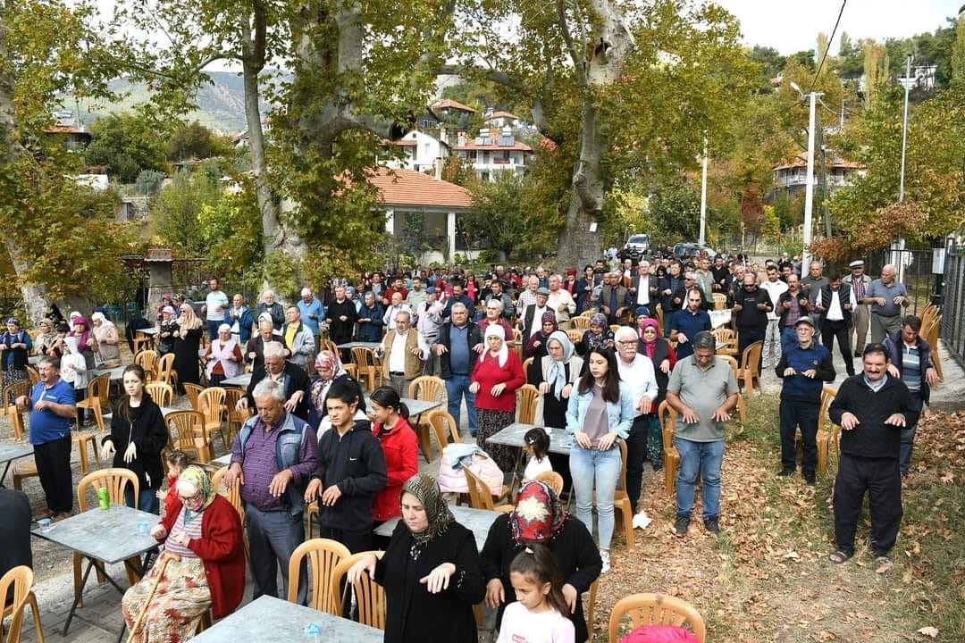 Köyceğiz Yayla Mahallesi’nde yağmur duası yapıldı