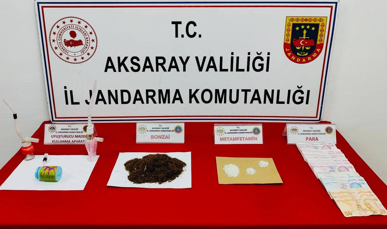 Aksaray’da yakalanan uyuşturucu taciri tutuklandı