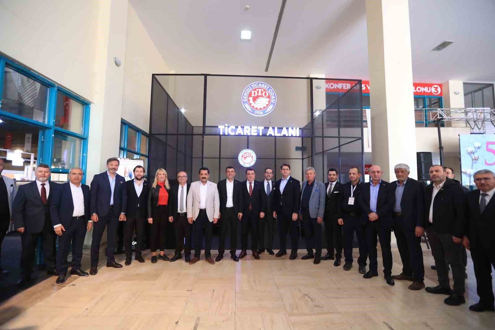 Denizli’de açılan tekstil fuarına yurtdışı dahil 60 firma stant açtı