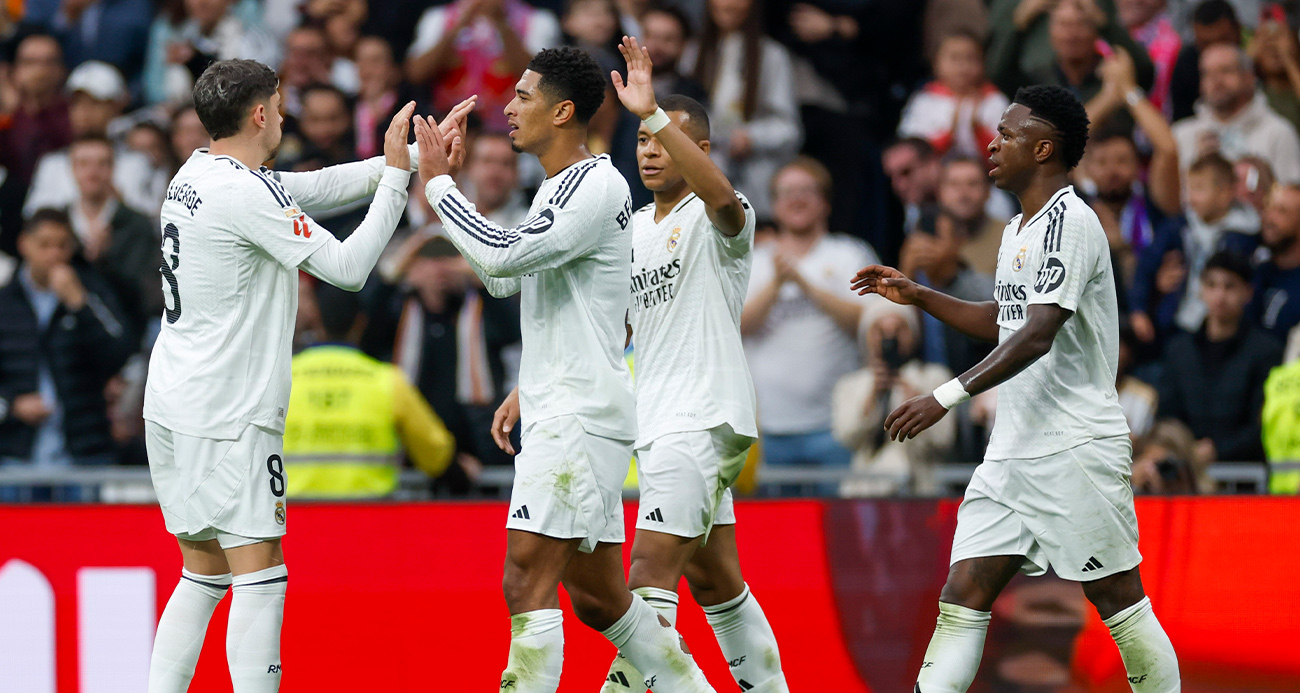 Vinicius hat-trick yaptı, Real Madrid galibiyeti hatırladı