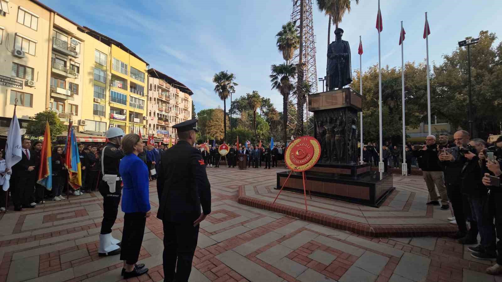 Atatürk, ebediyete irtihalinin 86. yılında Nazilli’de anıldı