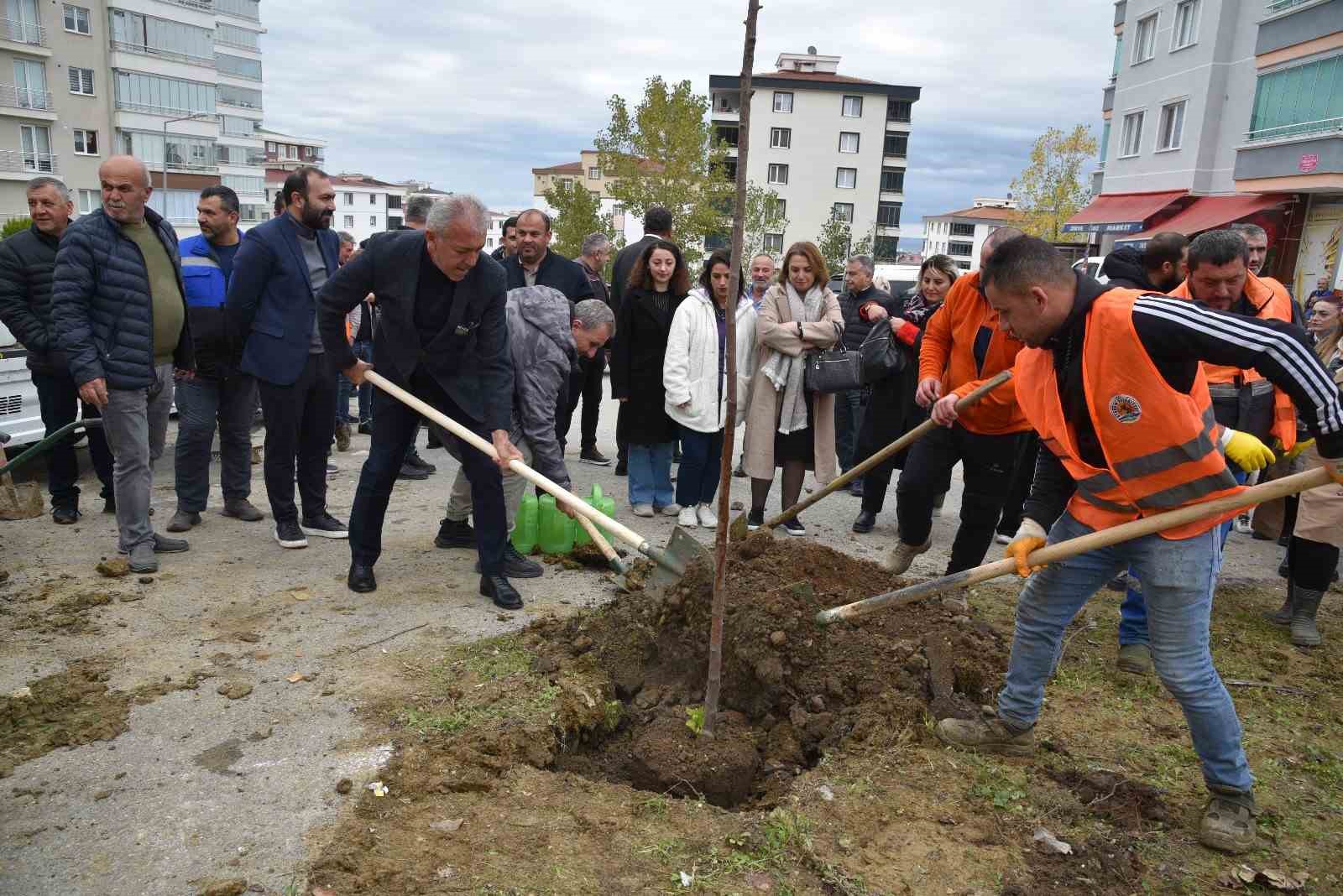 Atakum’da fidan dikim etkinliği