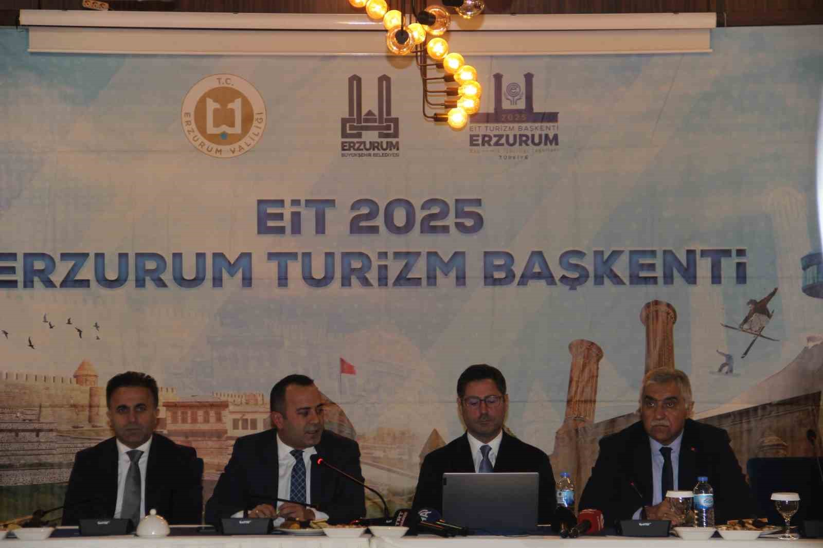 Adım adım EİT 2025 Erzurum Turizm Başkenti’ne doğru