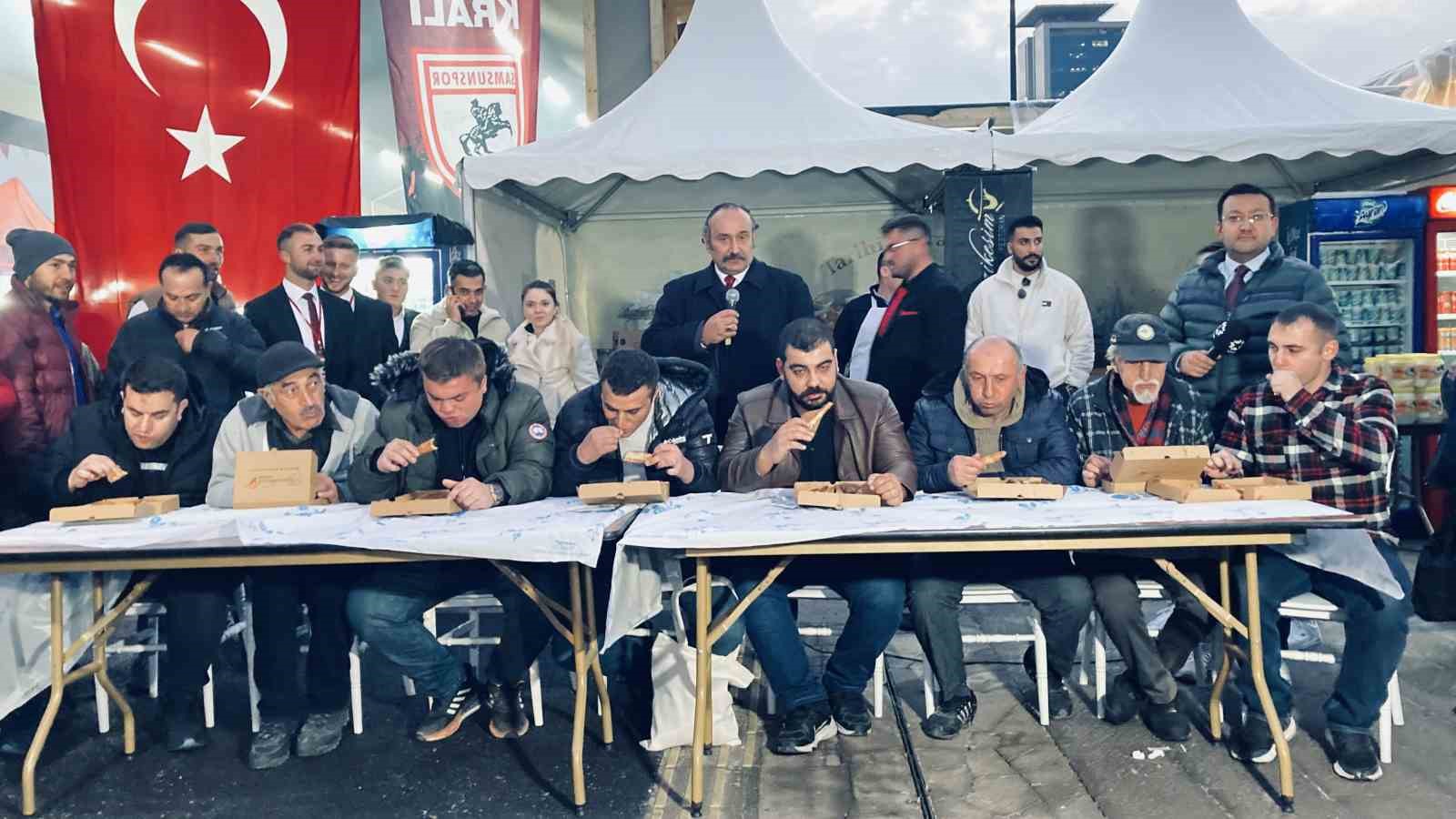 Ankara’da Bafra pidesi yarışması