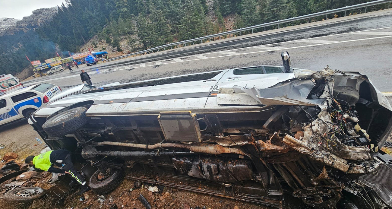 Antalya'da faciadan dönüldü!