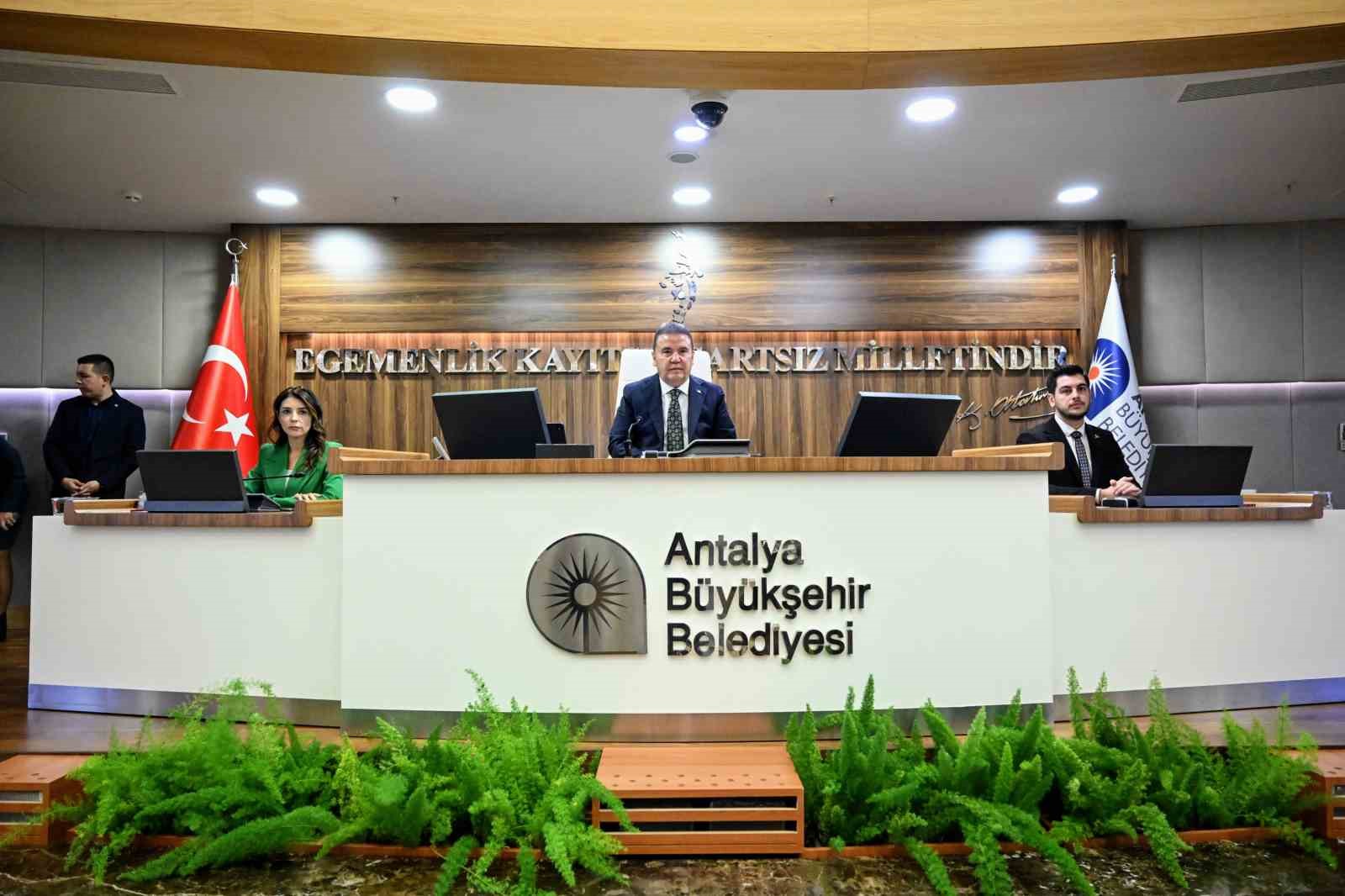 Antalya Büyükşehir Belediyesi’nin 2025 yılı tahmini bütçesi 39 milyar TL