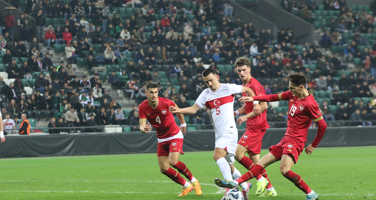 Hazırlık Maçı: Türkiye U21: 1 - Sırbistan U21: 2