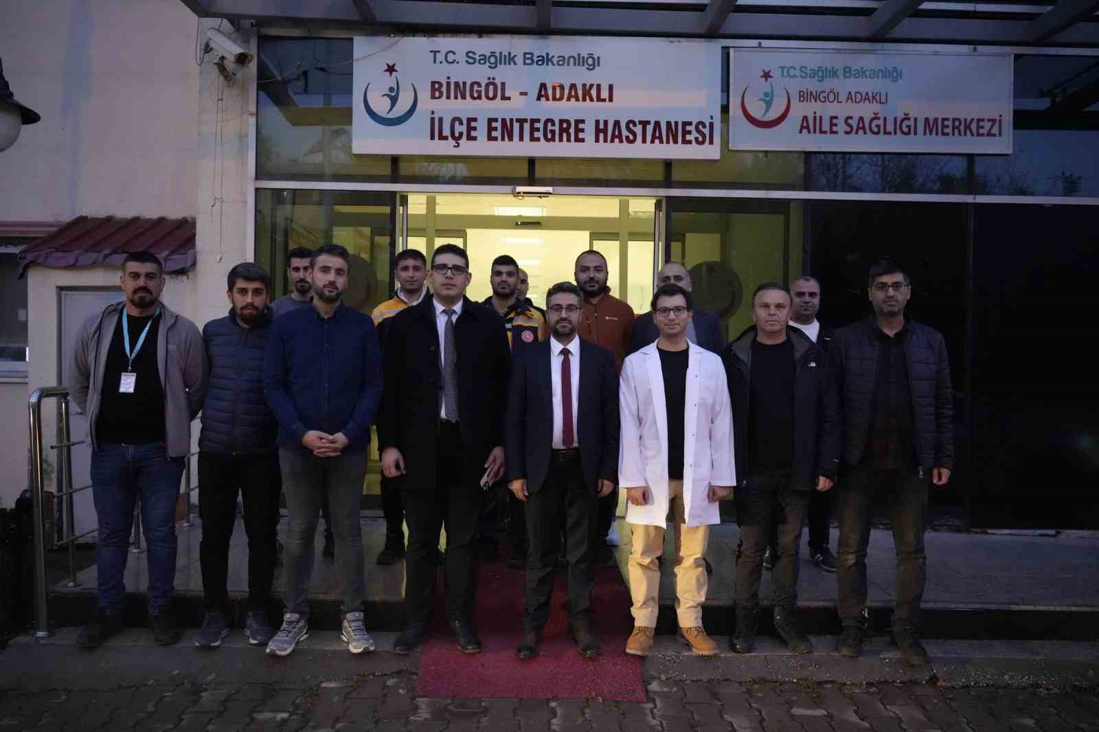 Adaklı Devlet Hastanesinde ilk defa hasta yatışı yapılacak