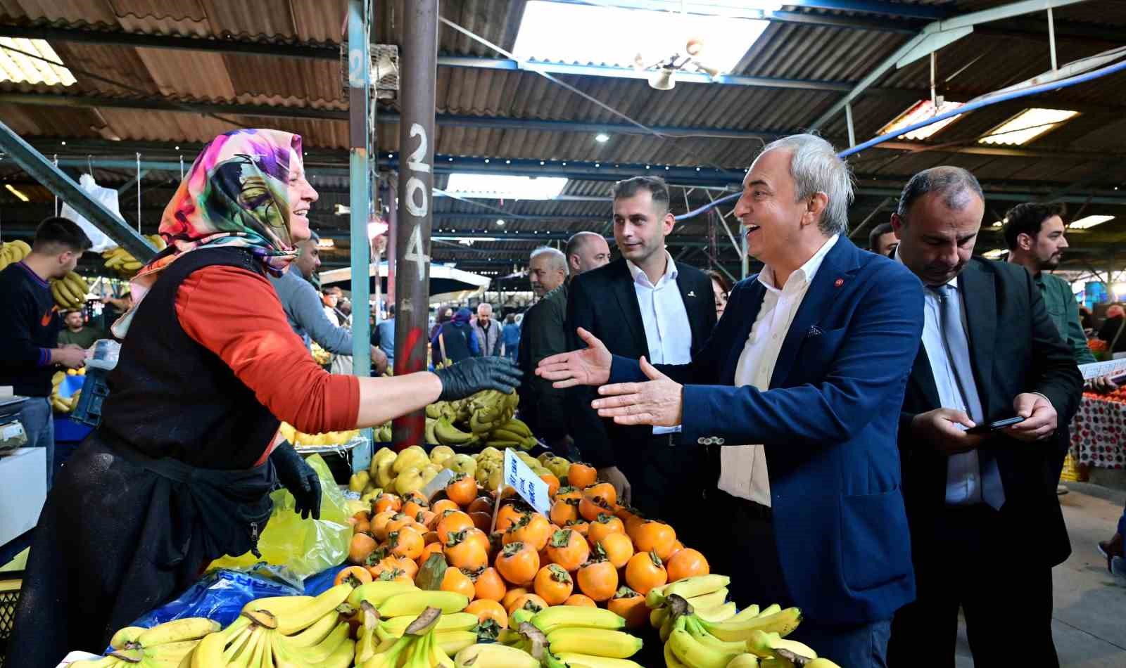 Başkan Kocagöz vatandaşların taleplerini dinledi