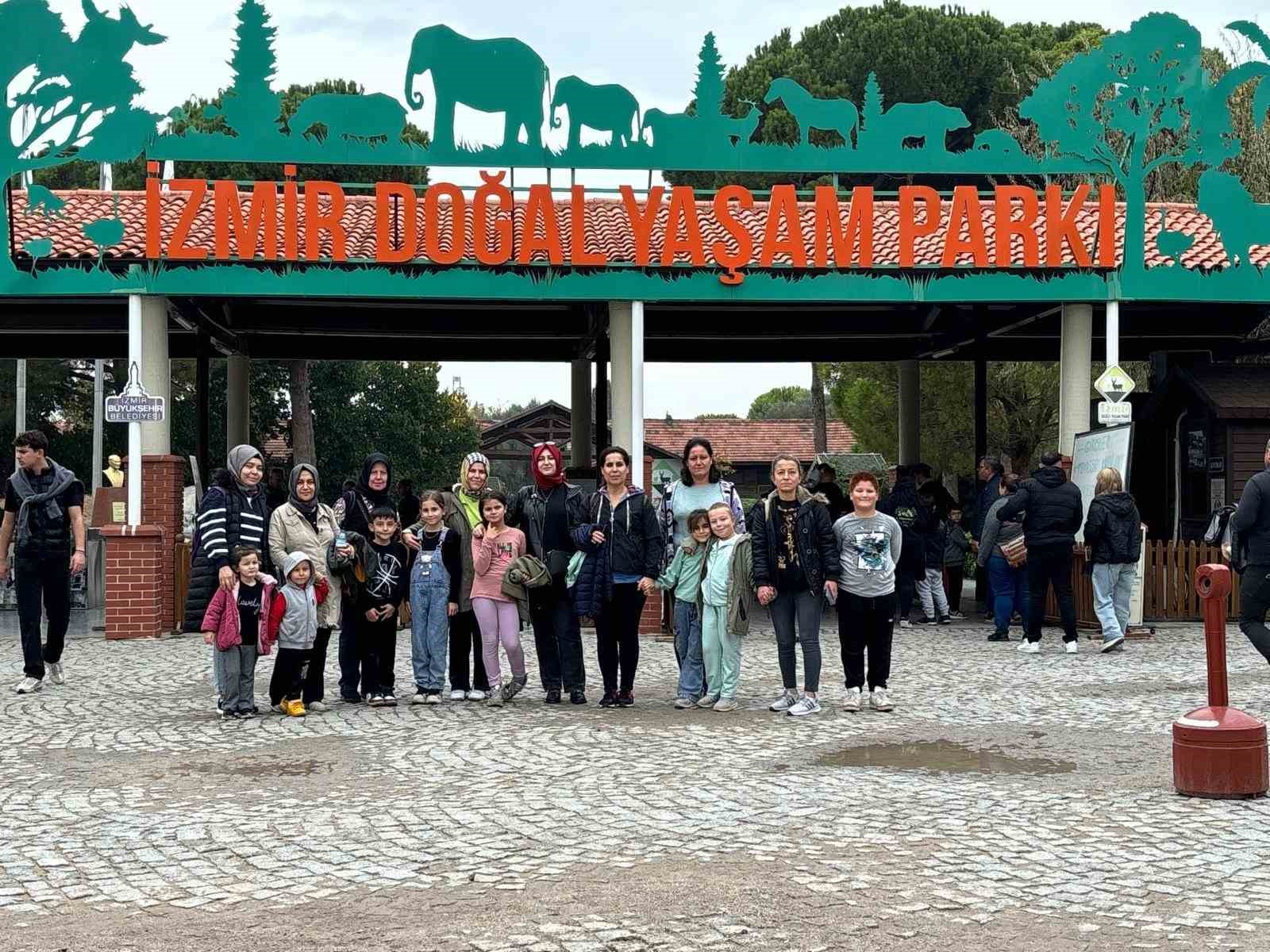 ÇKSM öğrencileri İzmir Doğal Yaşam Parkı’nı gezdi