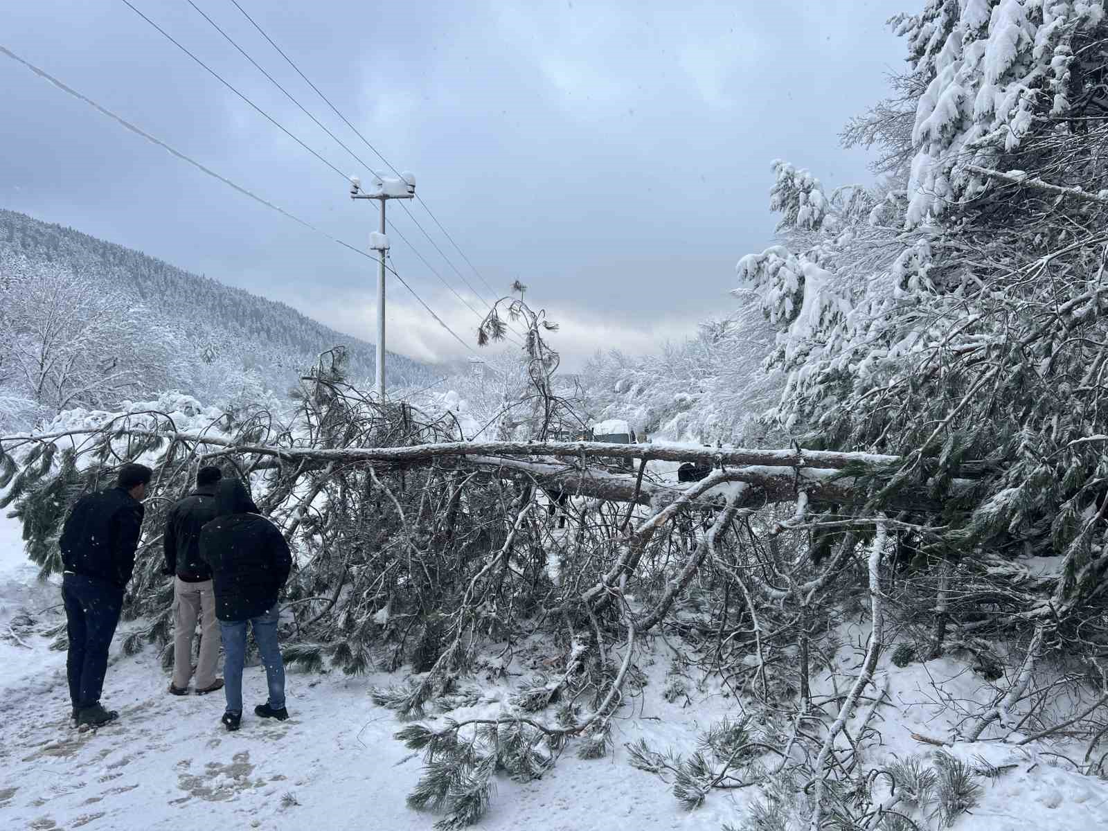 Bolu’da 112 köy yolu ulaşıma açıldı