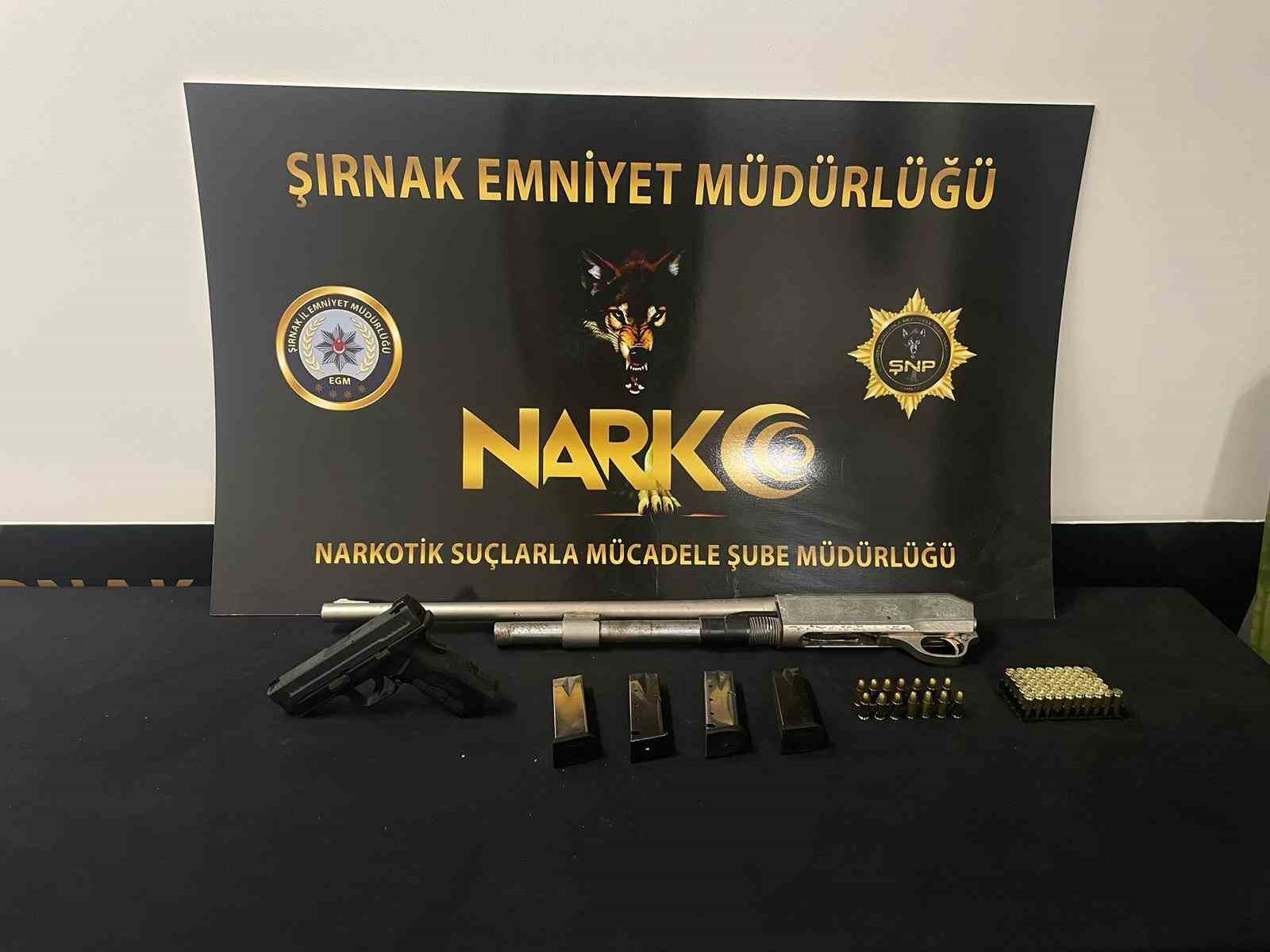 Şırnak’ta asayiş, narkotik ve kaçakçılık operasyonlarında 1 tutuklama