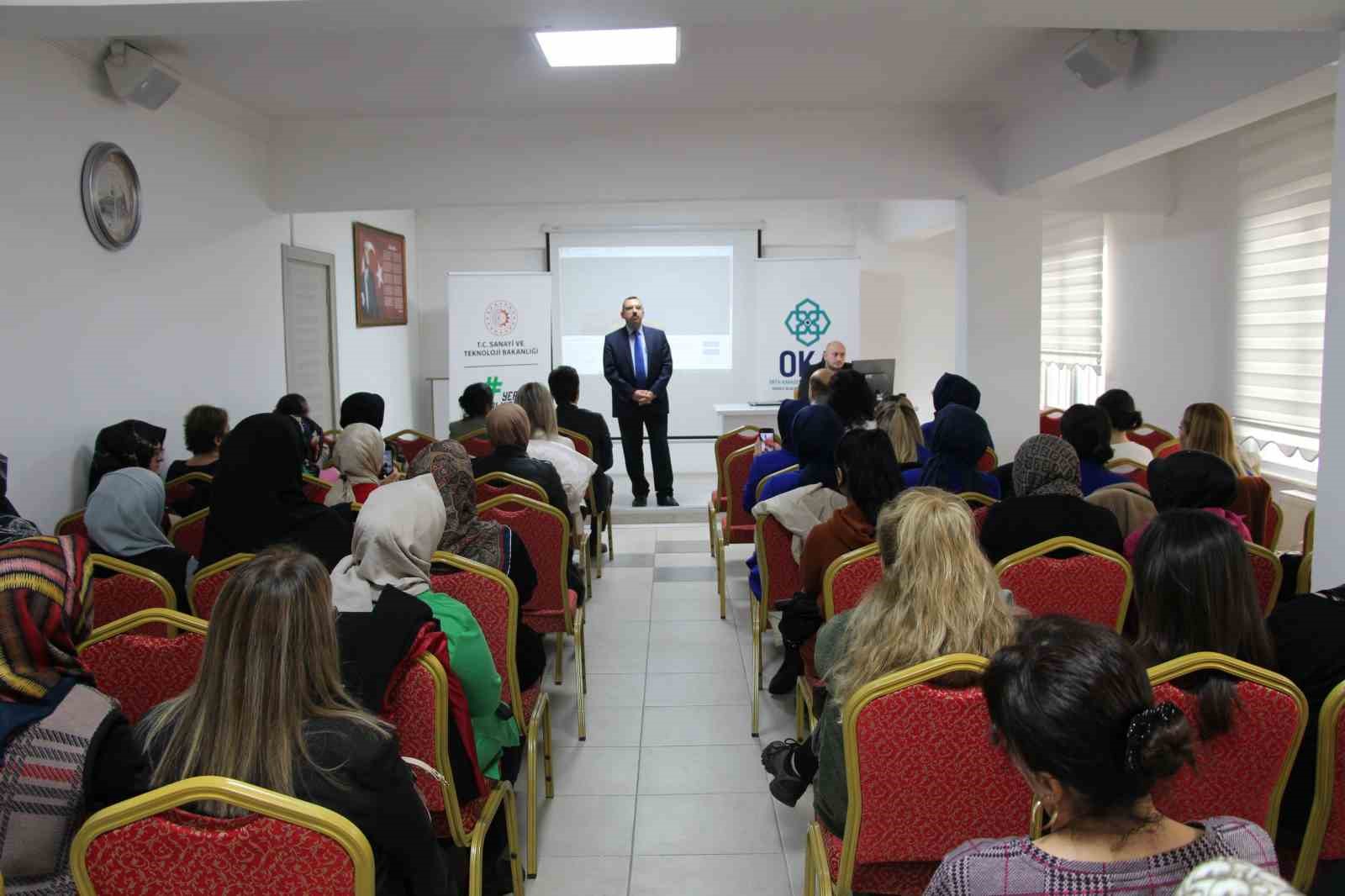 Kadın istihdamı ve girişimciliğini destekleyen seminerlerin ilki Tokat’ta gerçekleştirildi