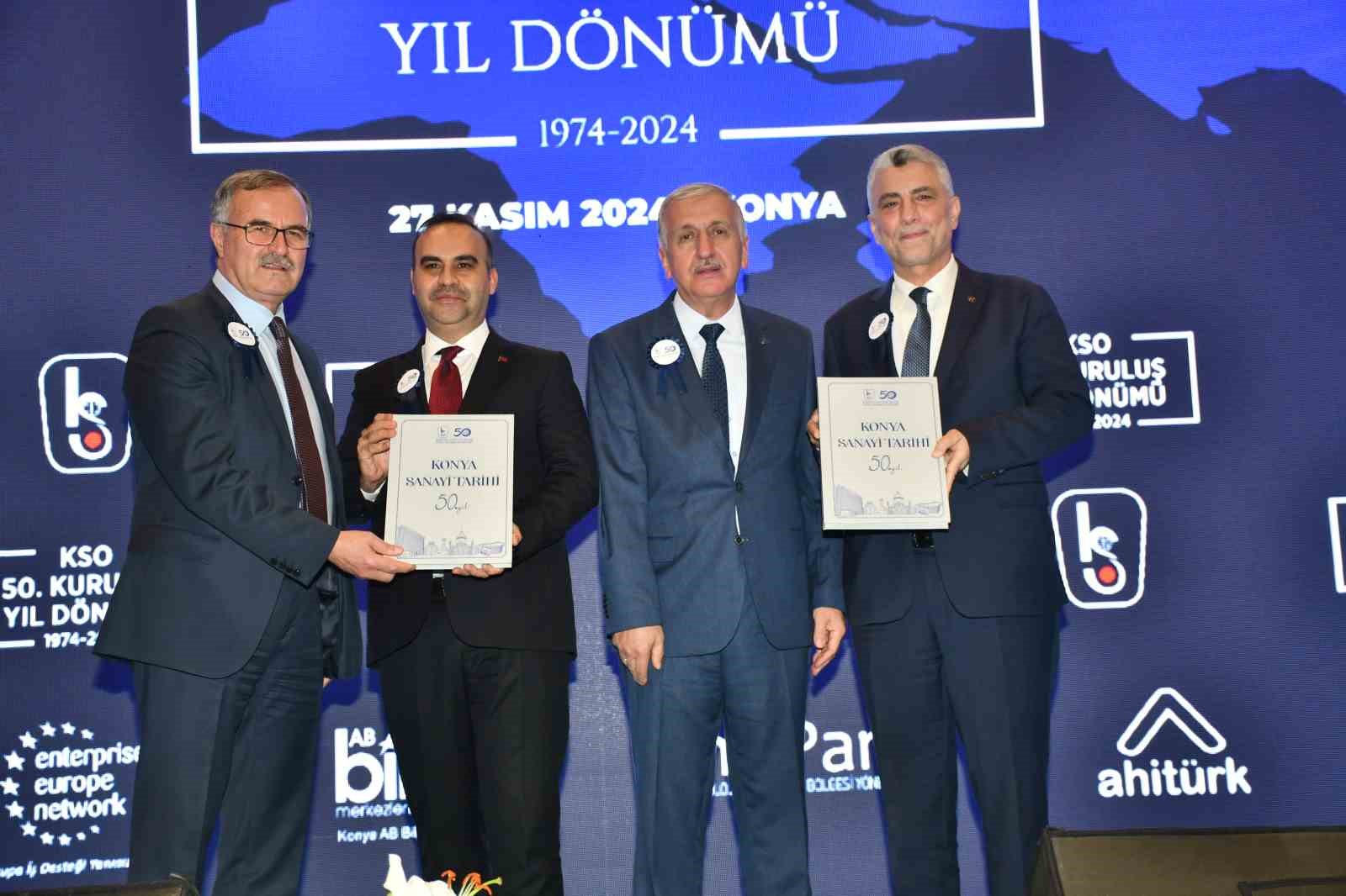 Konya Sanayi Odası, 50. yılını görkemli bir geceyle taçlandırdı