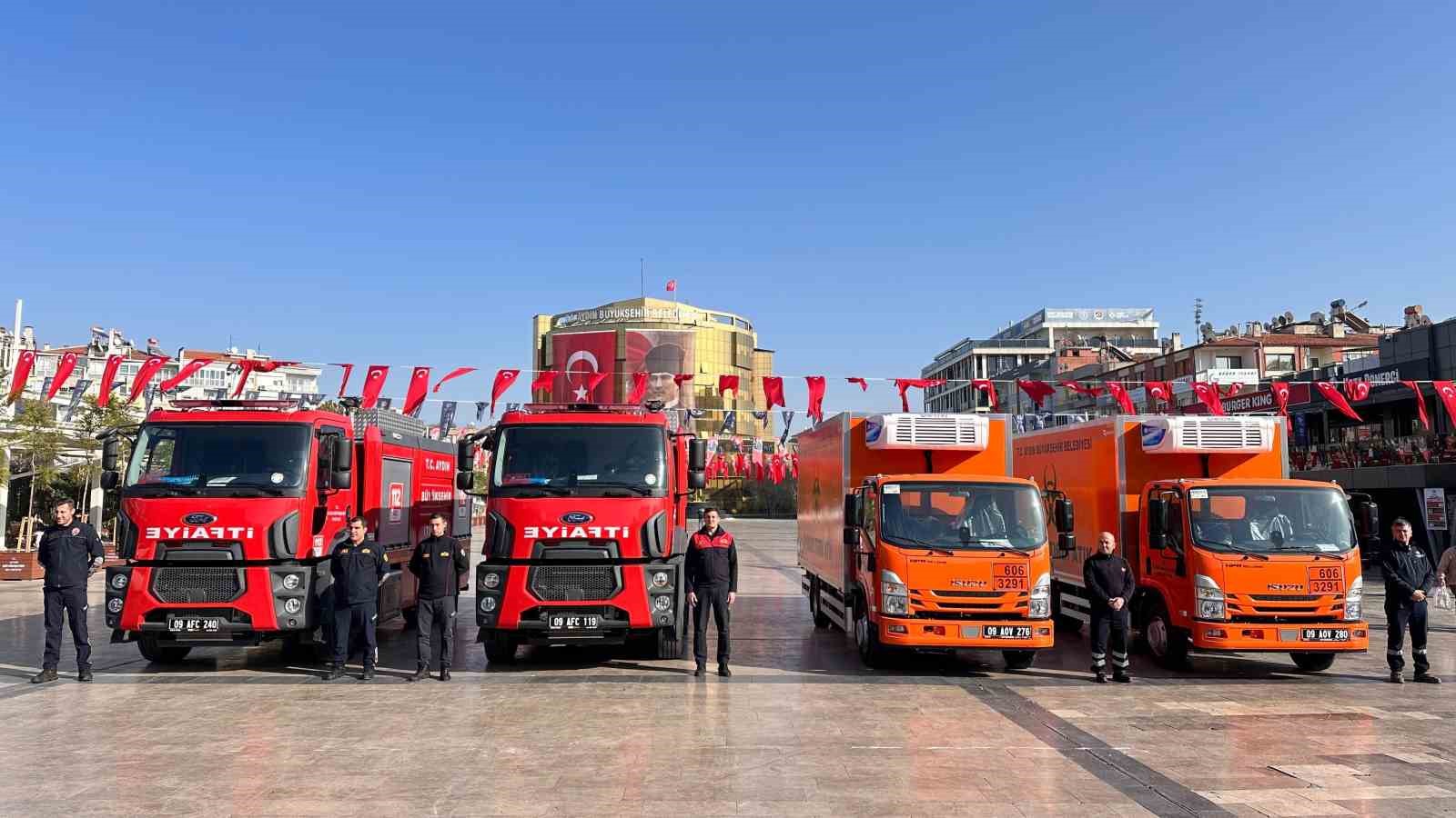 Aydın Büyükşehir Belediyesi araç filosunu güçlendiriyor