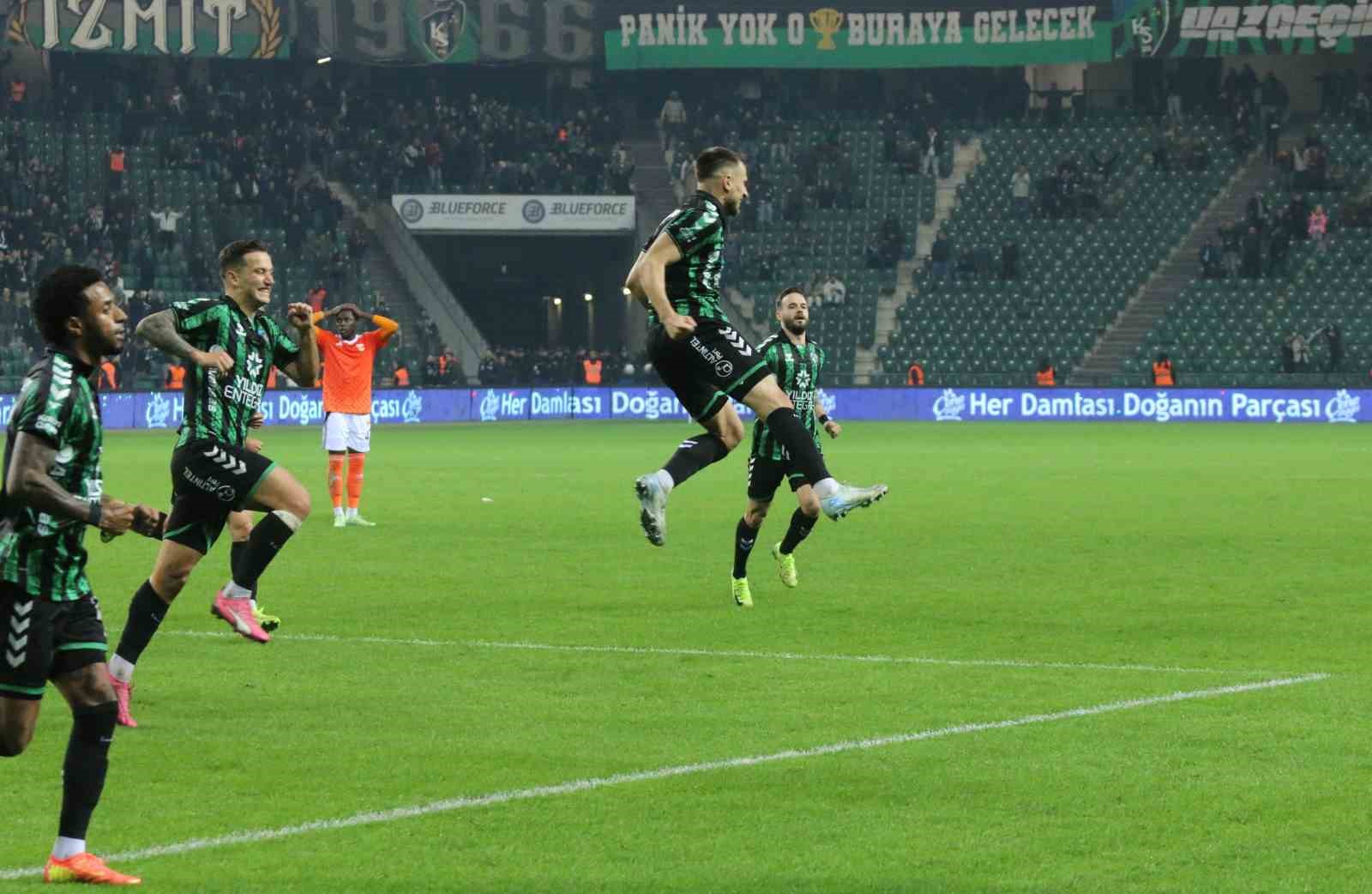 Trendyol 1. Lig: Kocaelispor: 2 - Adanaspor: 0