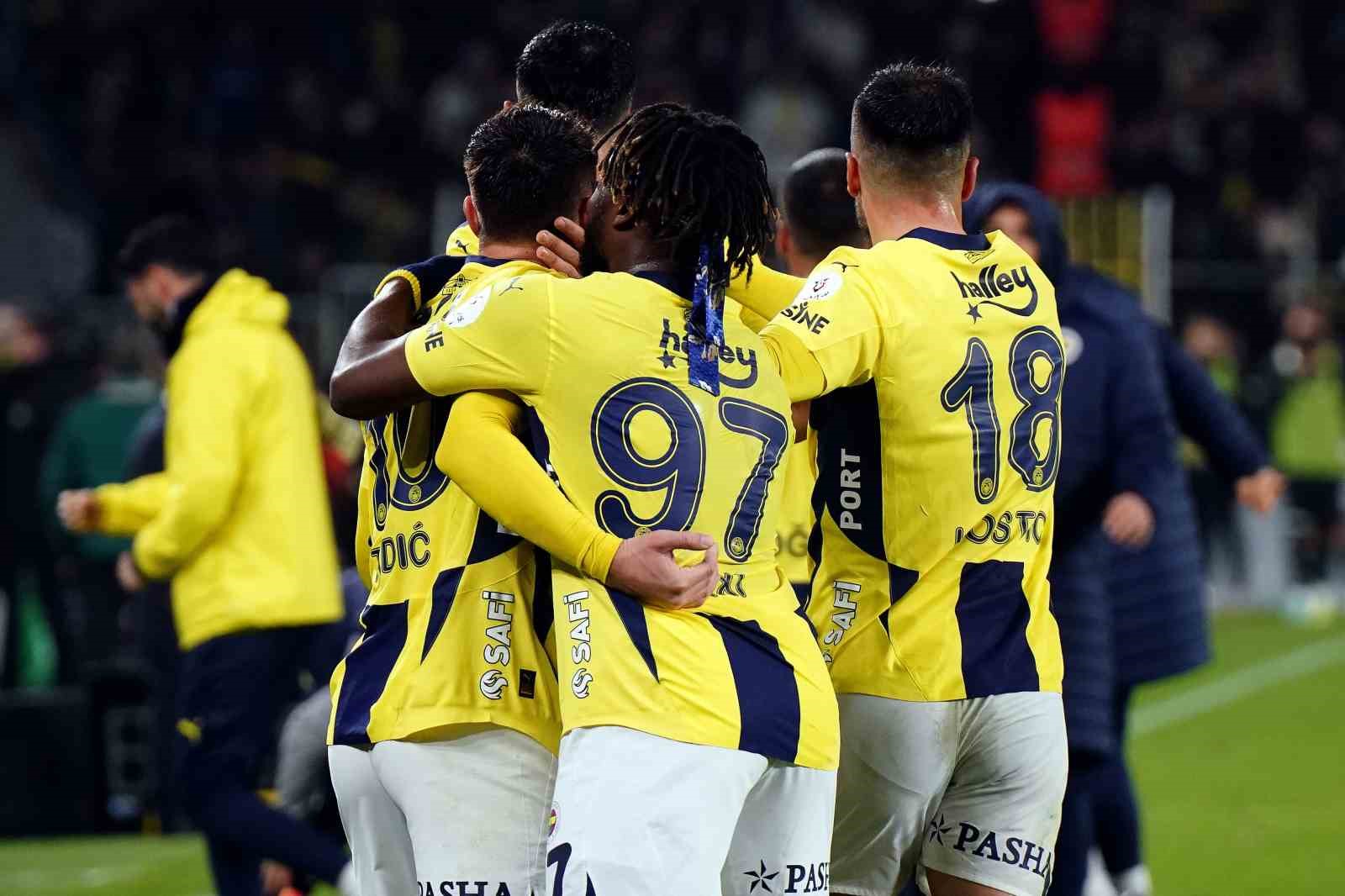 Fenerbahçe, Gaziantep FK’ya karşı üst üste 6. galibiyetini aldı