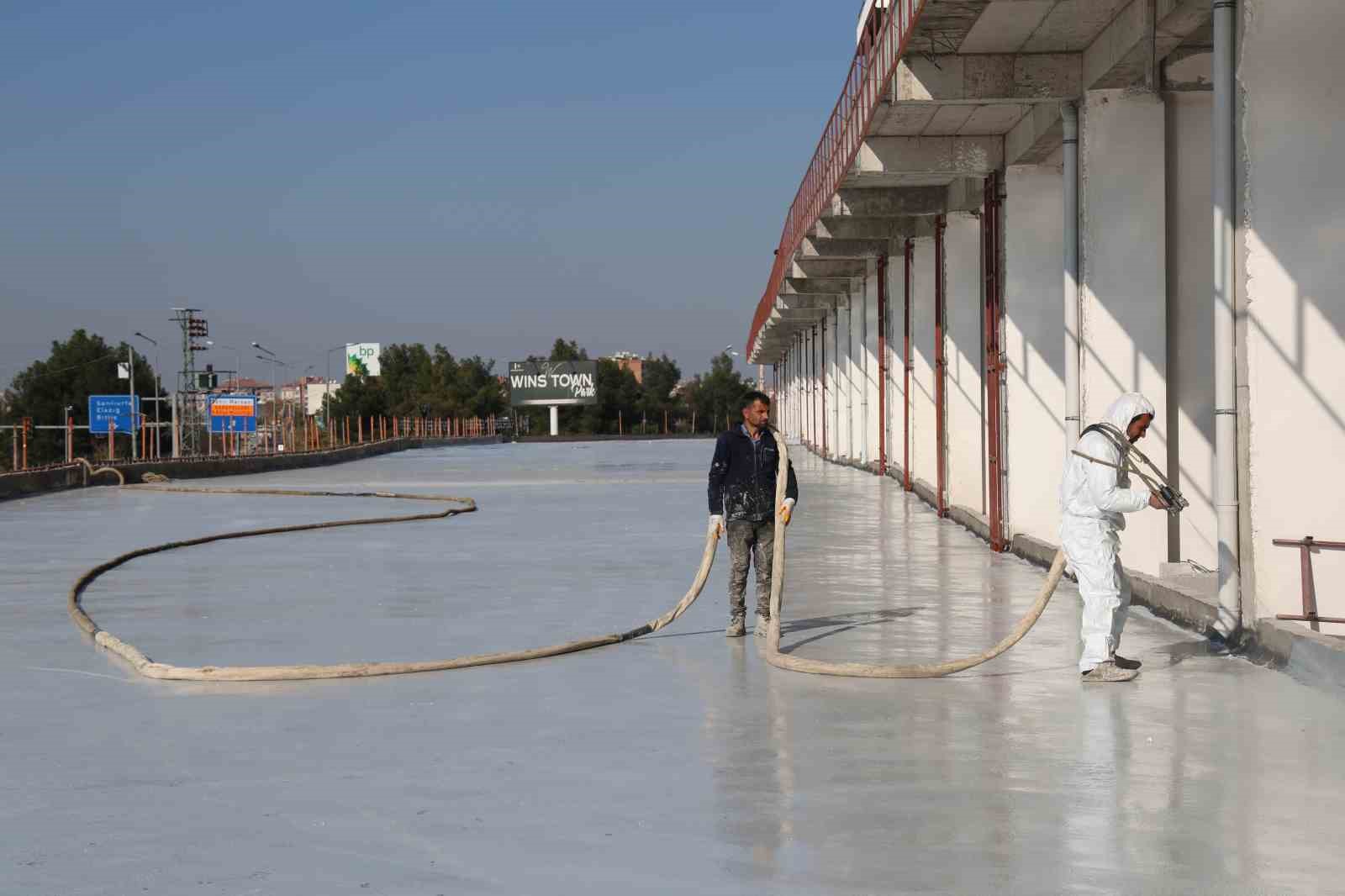 Diyarbakır’da deprem sonrası yapılarda su yalıtımı polyuera tercih edilmeye başlandı