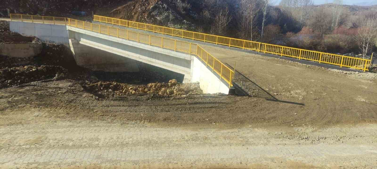 Bükardı Güvenlik Yolu Köprüsü tamamlandı