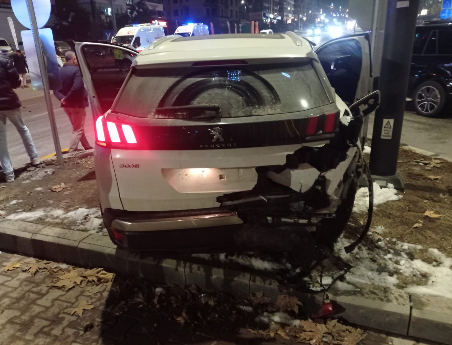 Malatya’da trafik kazası: 3 yaralı