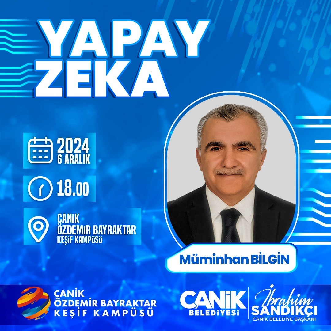 Canik’te yapay zeka eğitimi