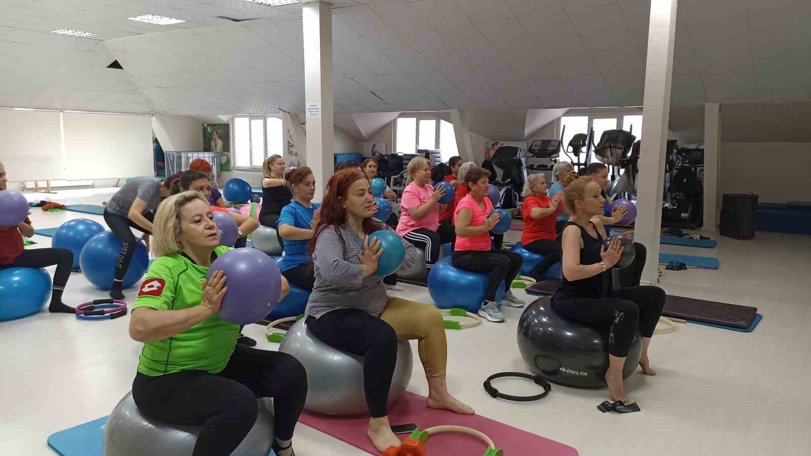 Odunpazarı Belediyesi’nden pilates eğitimleri