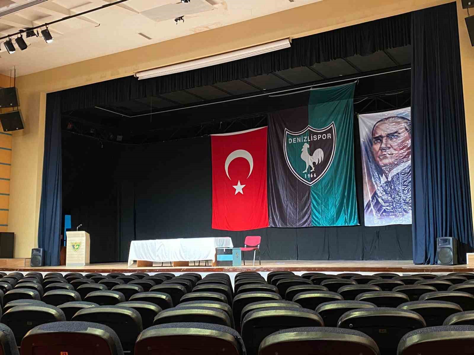 Denizlispor’da olağanüstü kongre toplanamadı