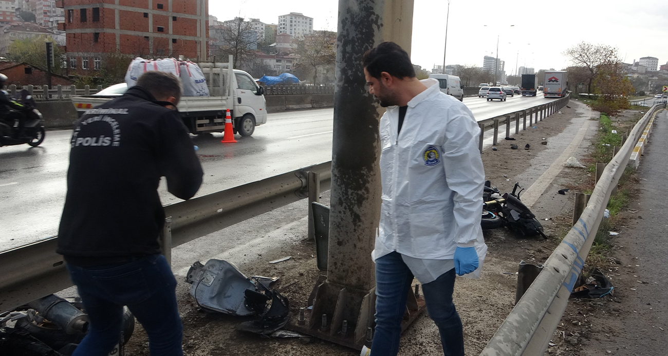 Pendik’te iki motosiklet çarpıştı: 1 ölü, 1 yaralı