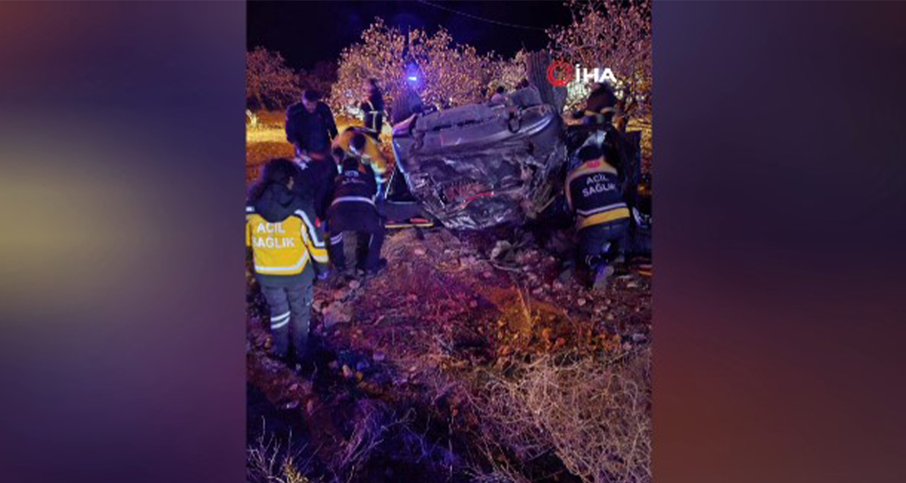 Gaziantep’te feci kaza: 3 ölü, 2 yaralı