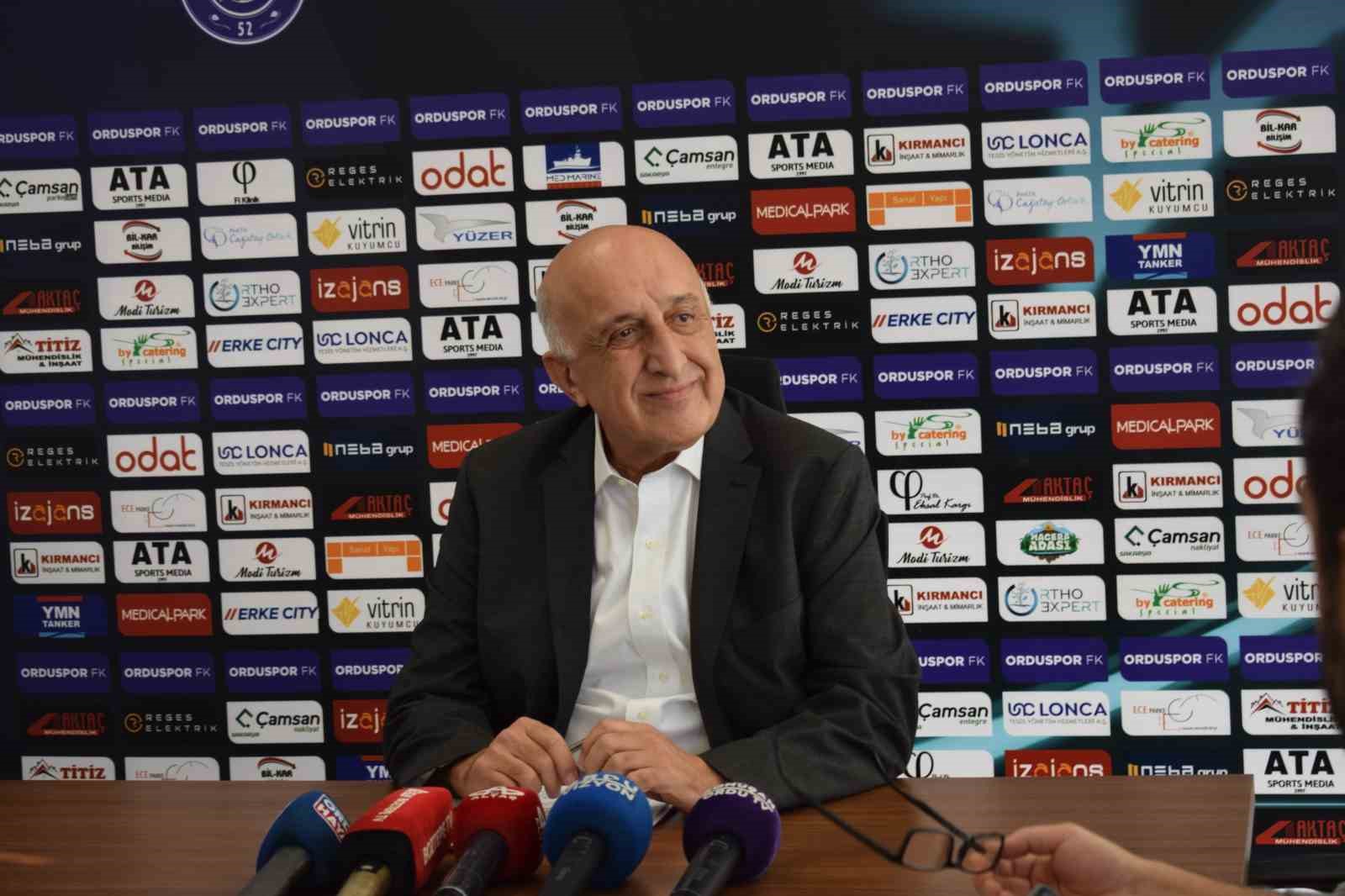 52 Orduspor Futbol Kulübü Başkanı Bodur: “Hedef şampiyonluk”