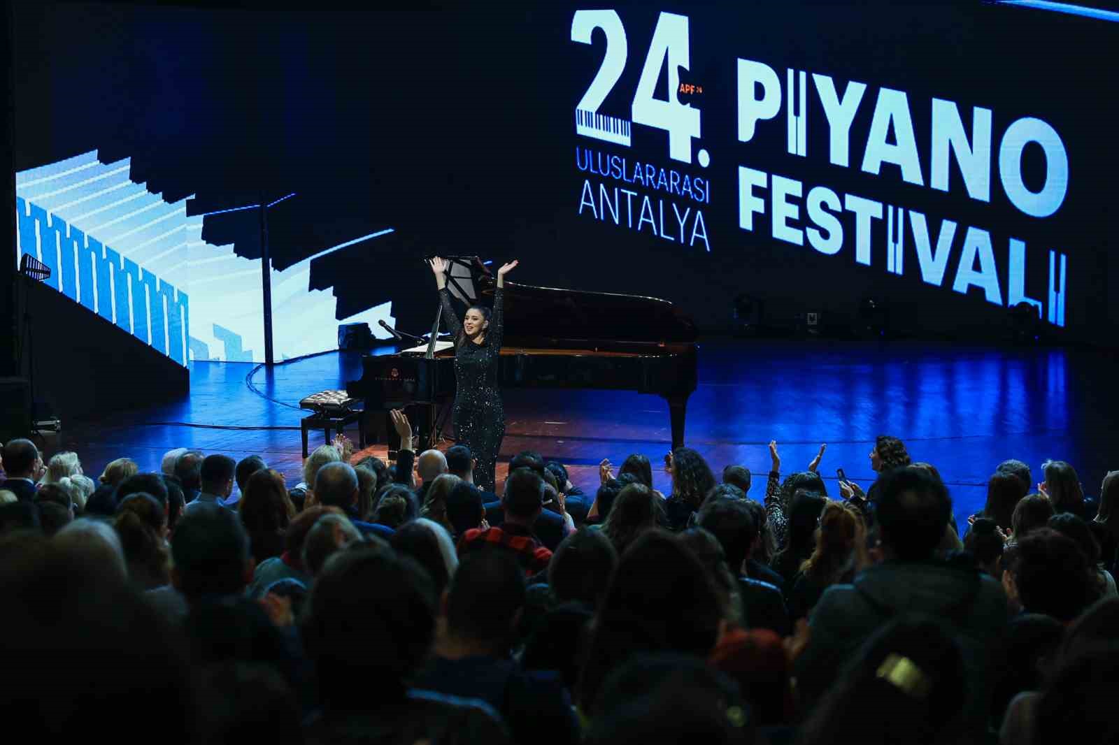 24. Antalya Piyano Festivali başladı