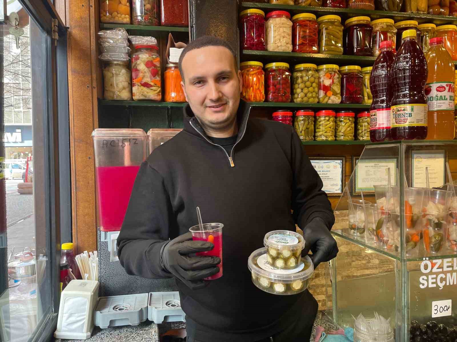 Gripten korunmak isteyenler turşuya yöneldi