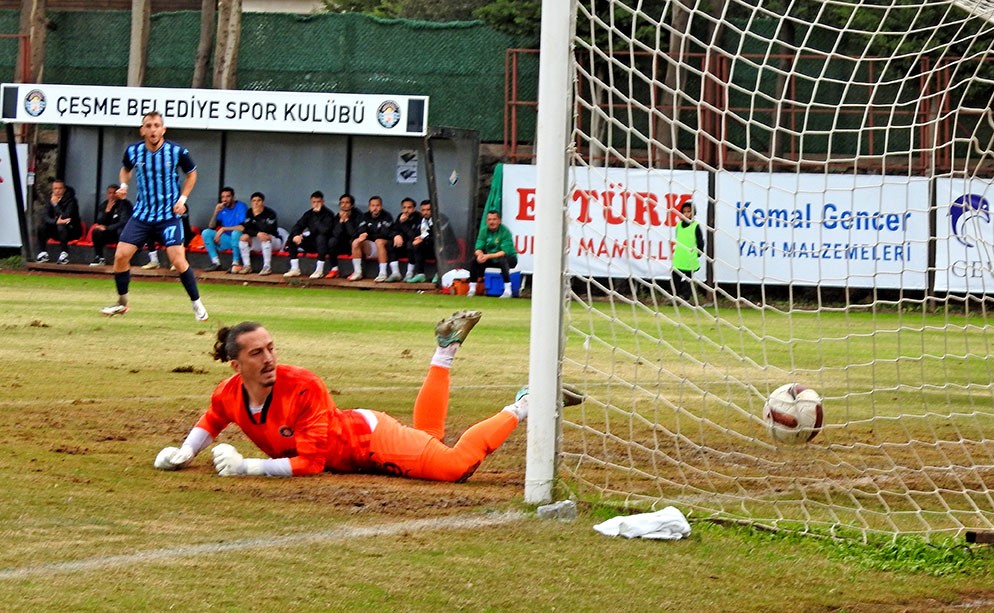 Çeşme Belediyespor evinde 4-1 mağlup