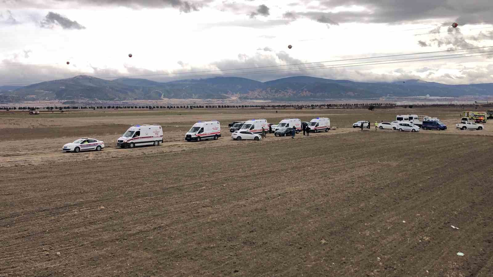 Isparta’da helikopter kazasında şehit olan 6 askerin naaşları morga kaldırıldı