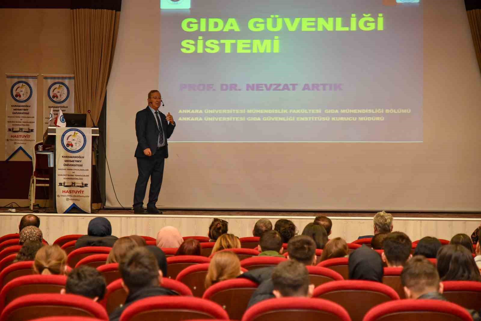 ‘Türkiye’de Gıda Güvenliği Sistemi’ konulu seminer düzenlendi