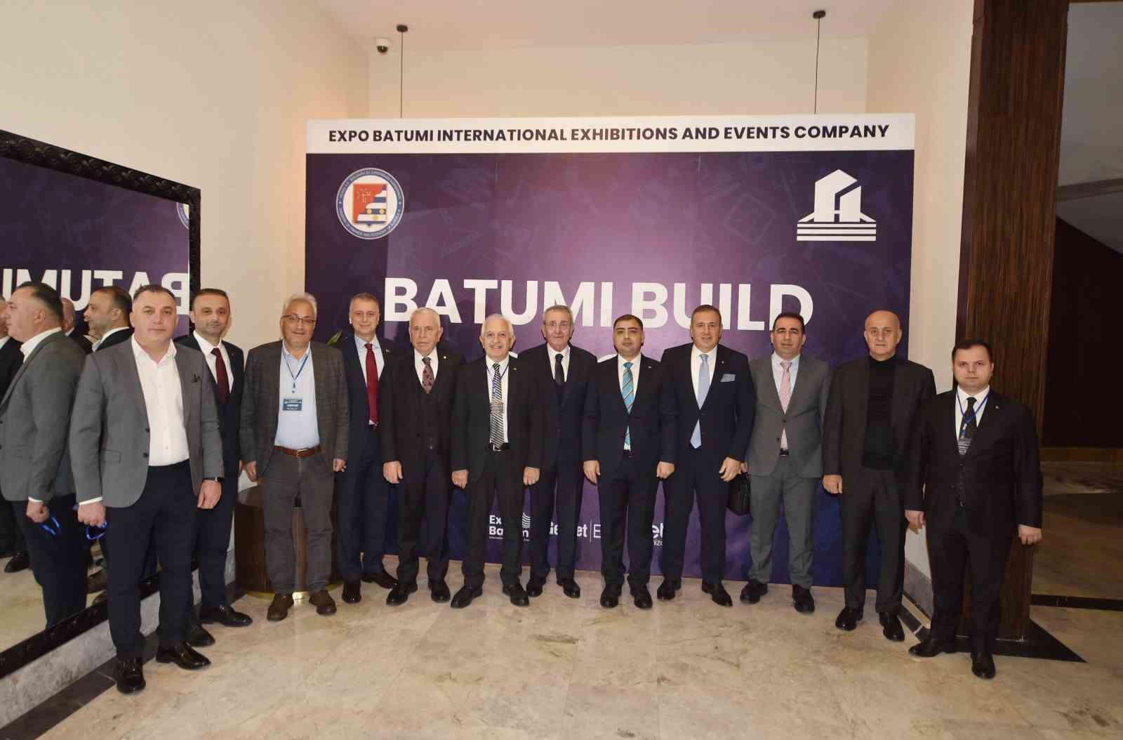 Samsun TSO heyeti, Batumi Build 2024 Fuarı’nda