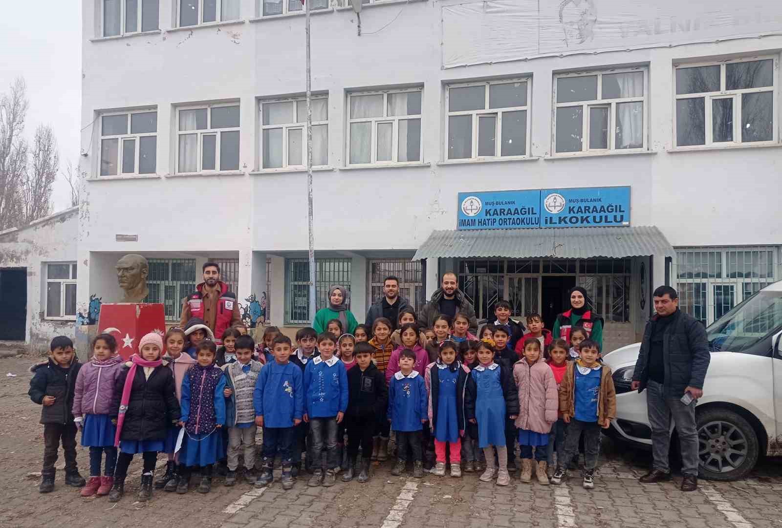 ODES projesi kapsamında köy okullarına ziyaretler sürüyor