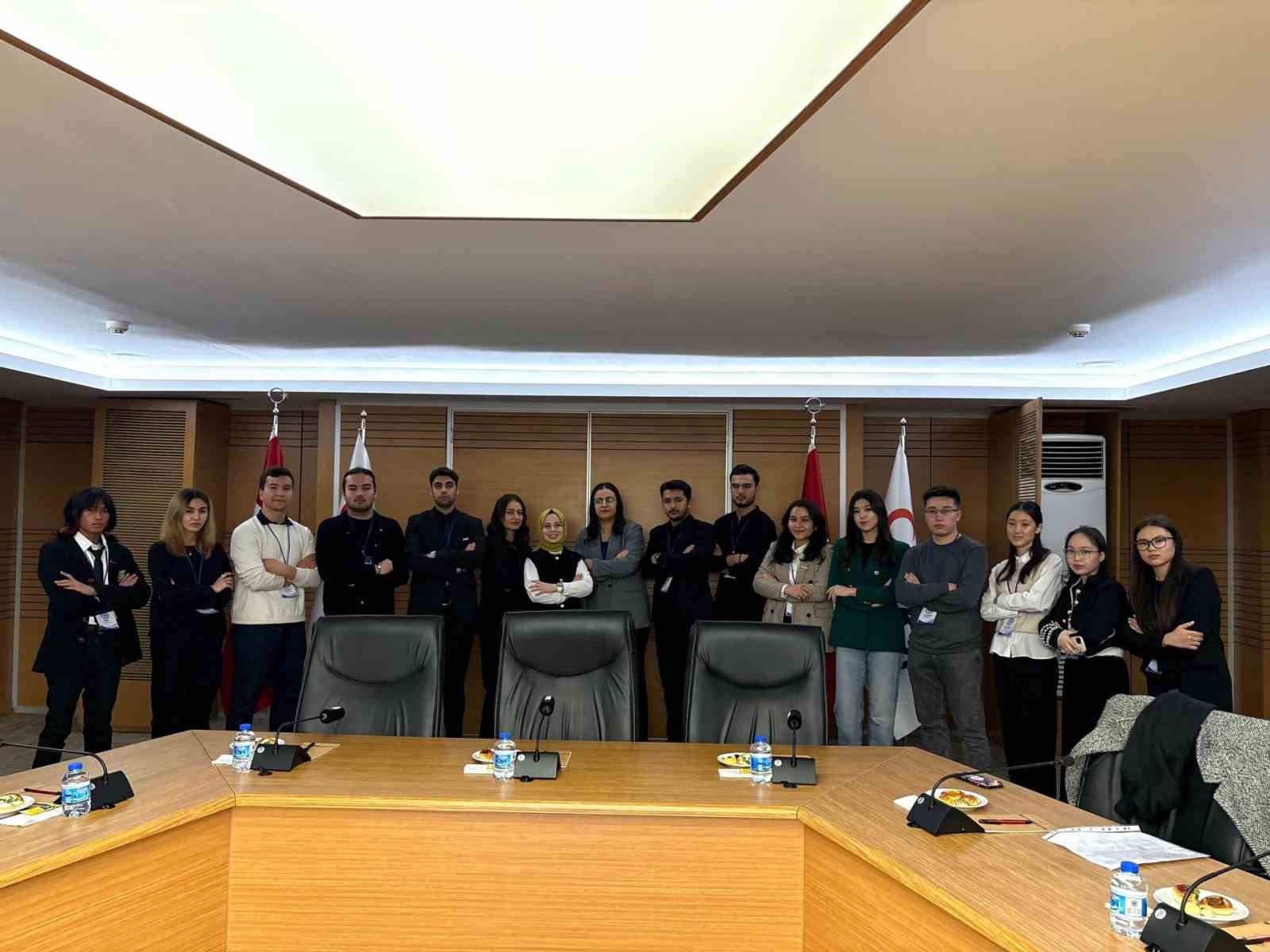 KBÜ öğrencileri TİKA’da teknik incelemelerde bulundu