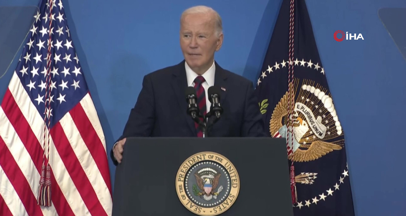 Biden’ın konuşması sırasında prompter cihazı bozuldu: “Elektriğim kesildi”