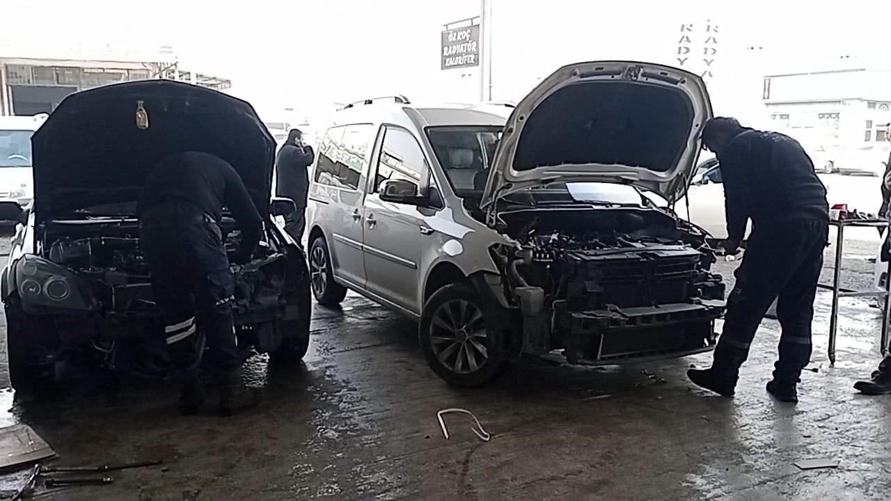 Hava sıcaklıklarının düşmesiyle radyatörcülerde yoğun mesai başladı