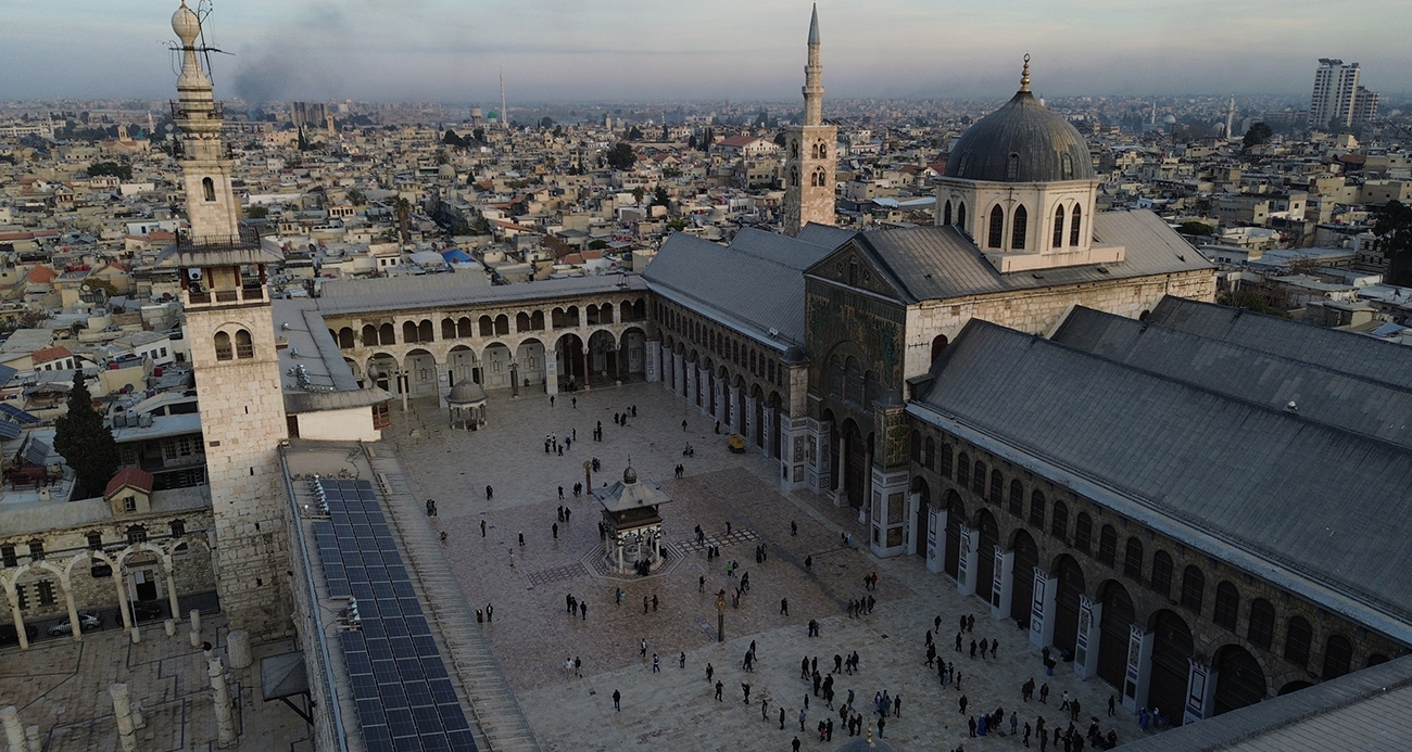 Medeniyetlere ev sahipliği yapan Şam’ın kalbi Emevi Camii